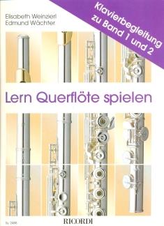 Lern Querflöte spielen Klavierbegleitung - Klavierbegleitung zu Band 1 und 2